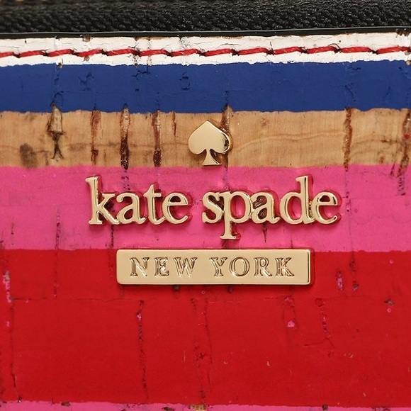 RARE Kate Spade Campus Lane Cork Zip Lacey Wallet - Picture 5 of 8